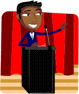 Man speaking