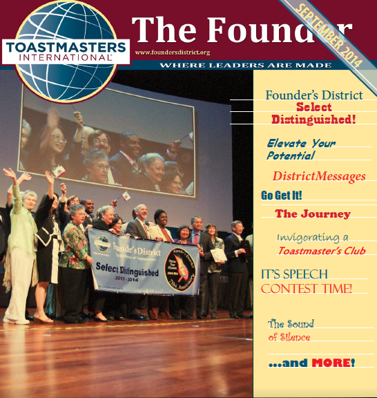The Founder Cover Sept 2014