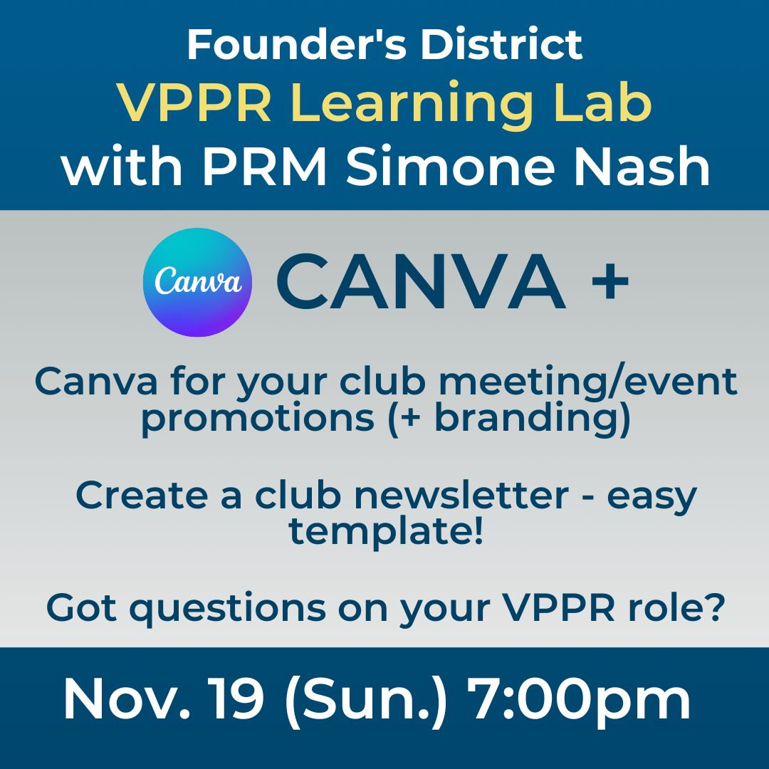 VPPR Learning Lab – Canva & Easy Newsletter Template