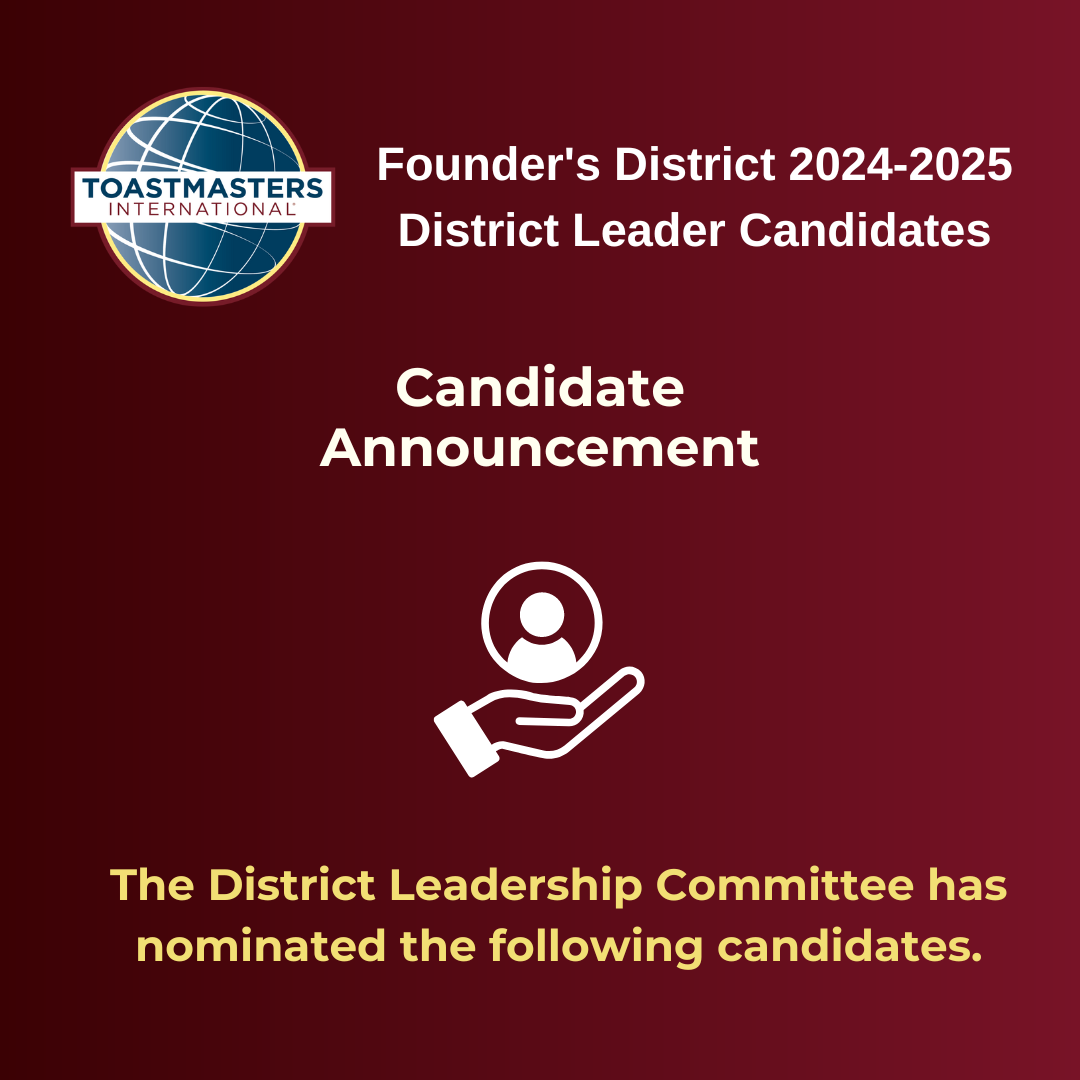 2024-2025 District Leadership Candidates