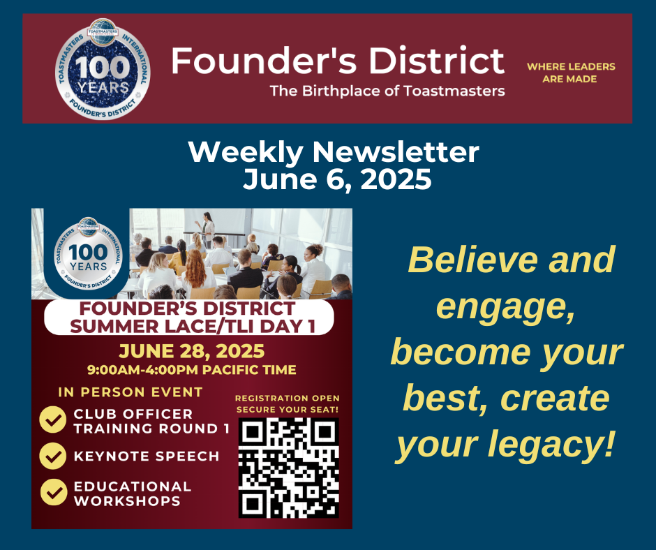 Latest Founder’s District News