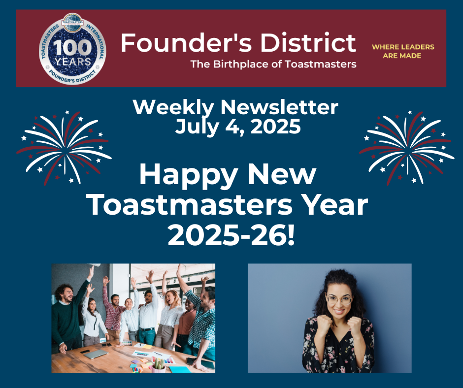 Latest Founder’s District News