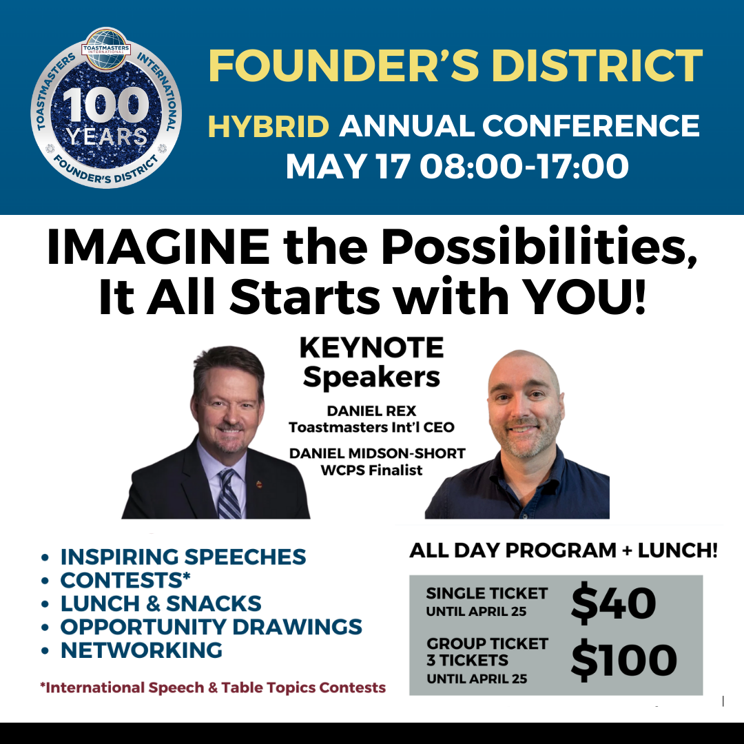 2025 Founder’s District Conference