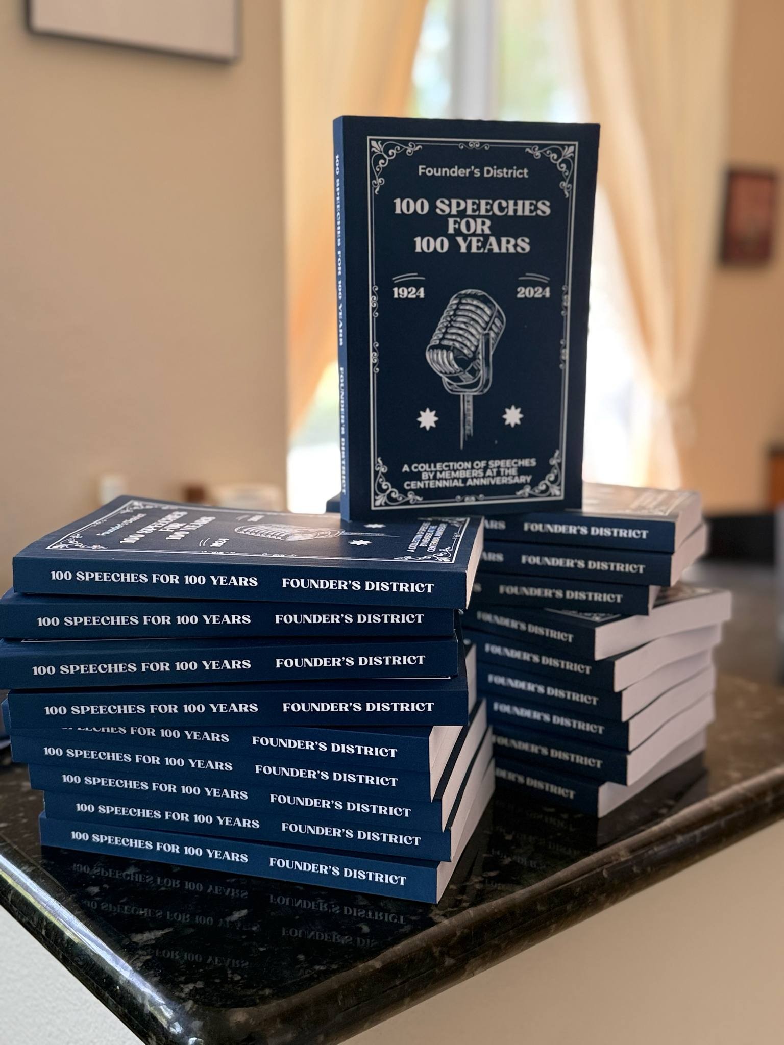 Founder’s District’s 1st Book Published!