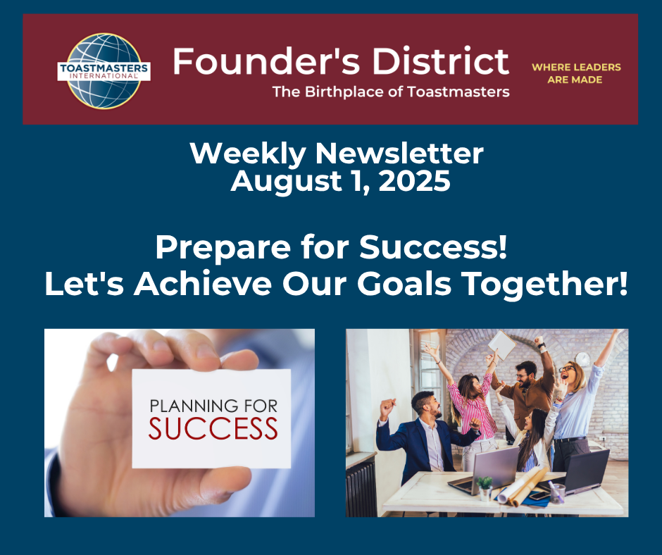 Latest Founder’s District News