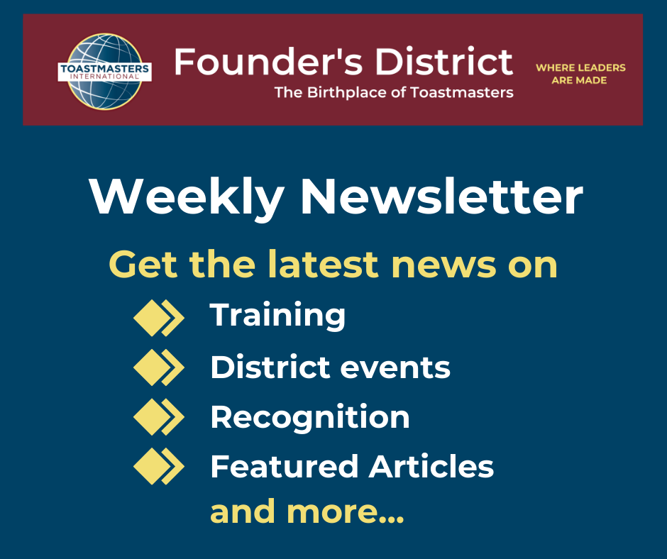 Latest Founder’s District News