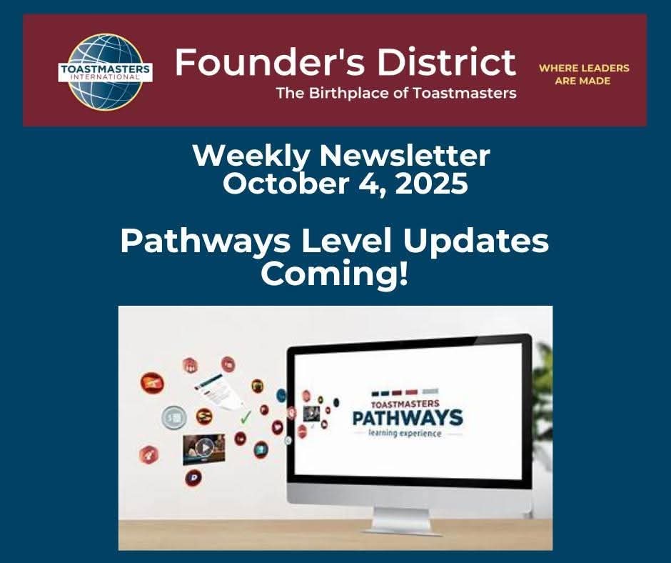 Latest Founder’s District News