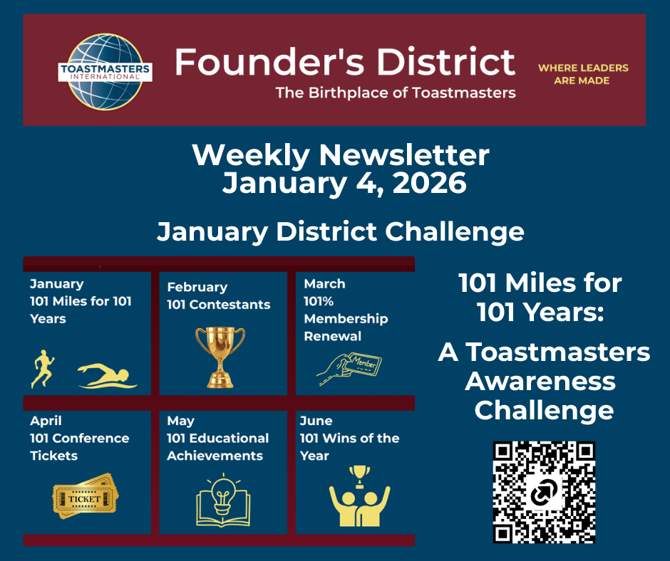 Latest Founder’s District News