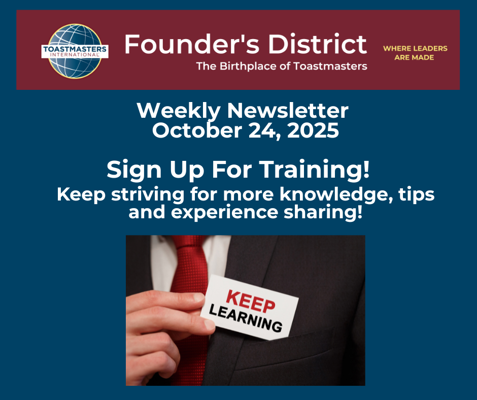 Latest Founder’s District News
