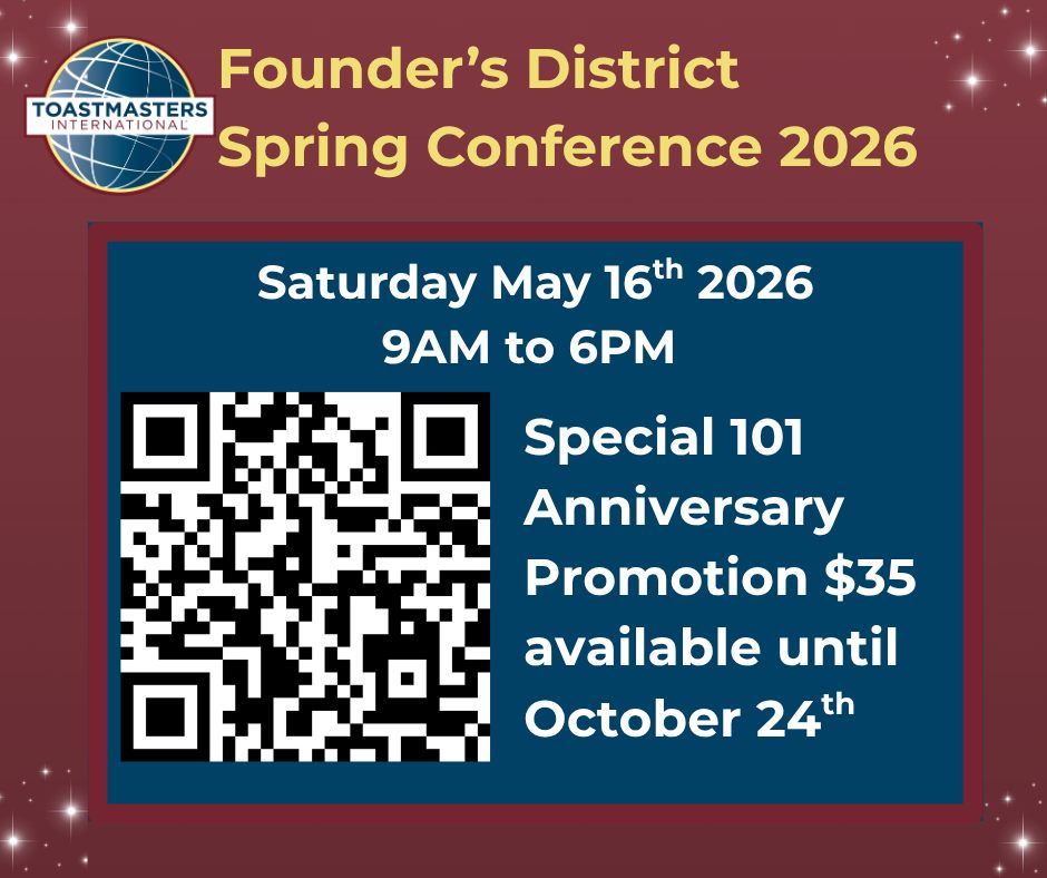 2026 Founder’s District Conference