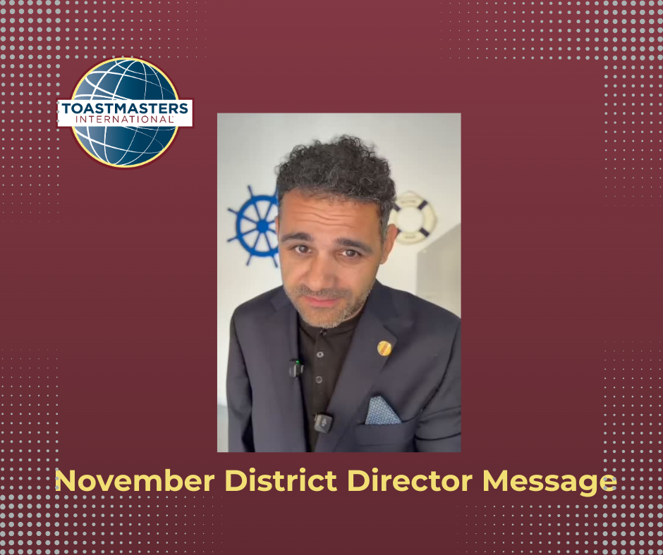 District Director’s Message