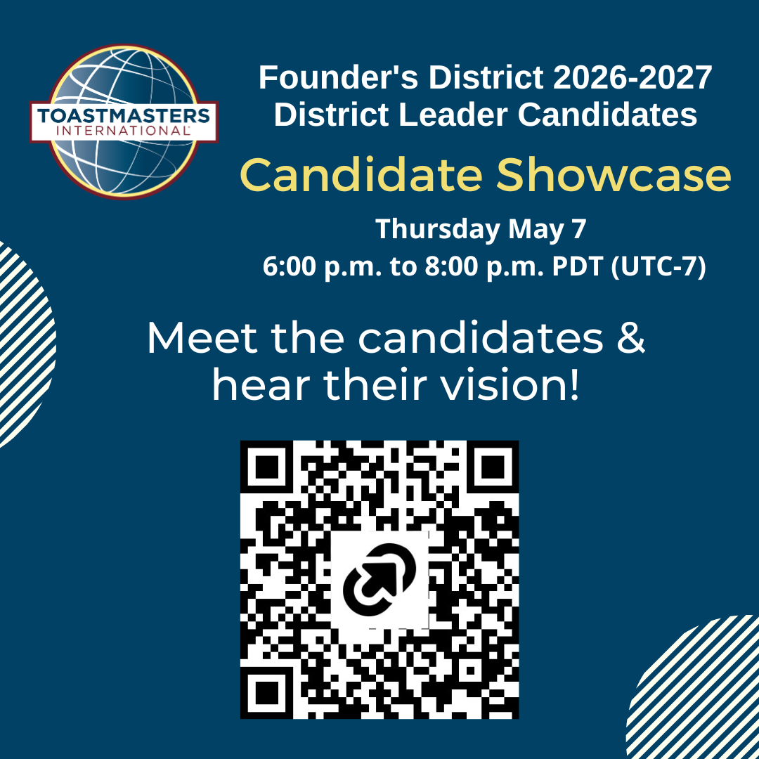 Founder’s District Candidate Showcase