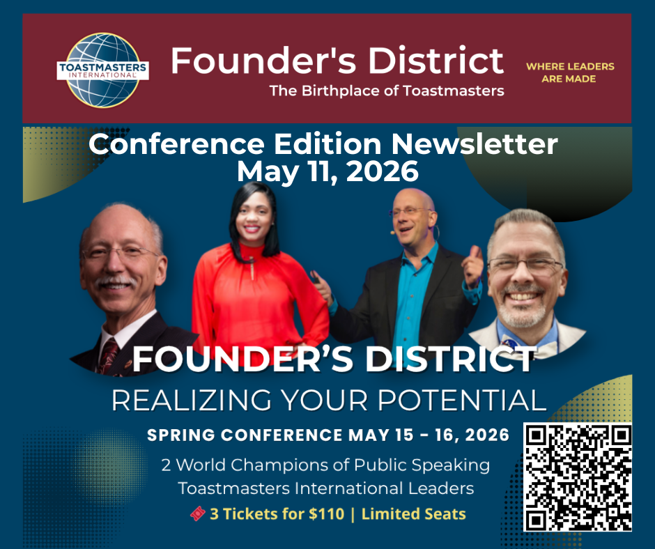 Latest Founder’s District News