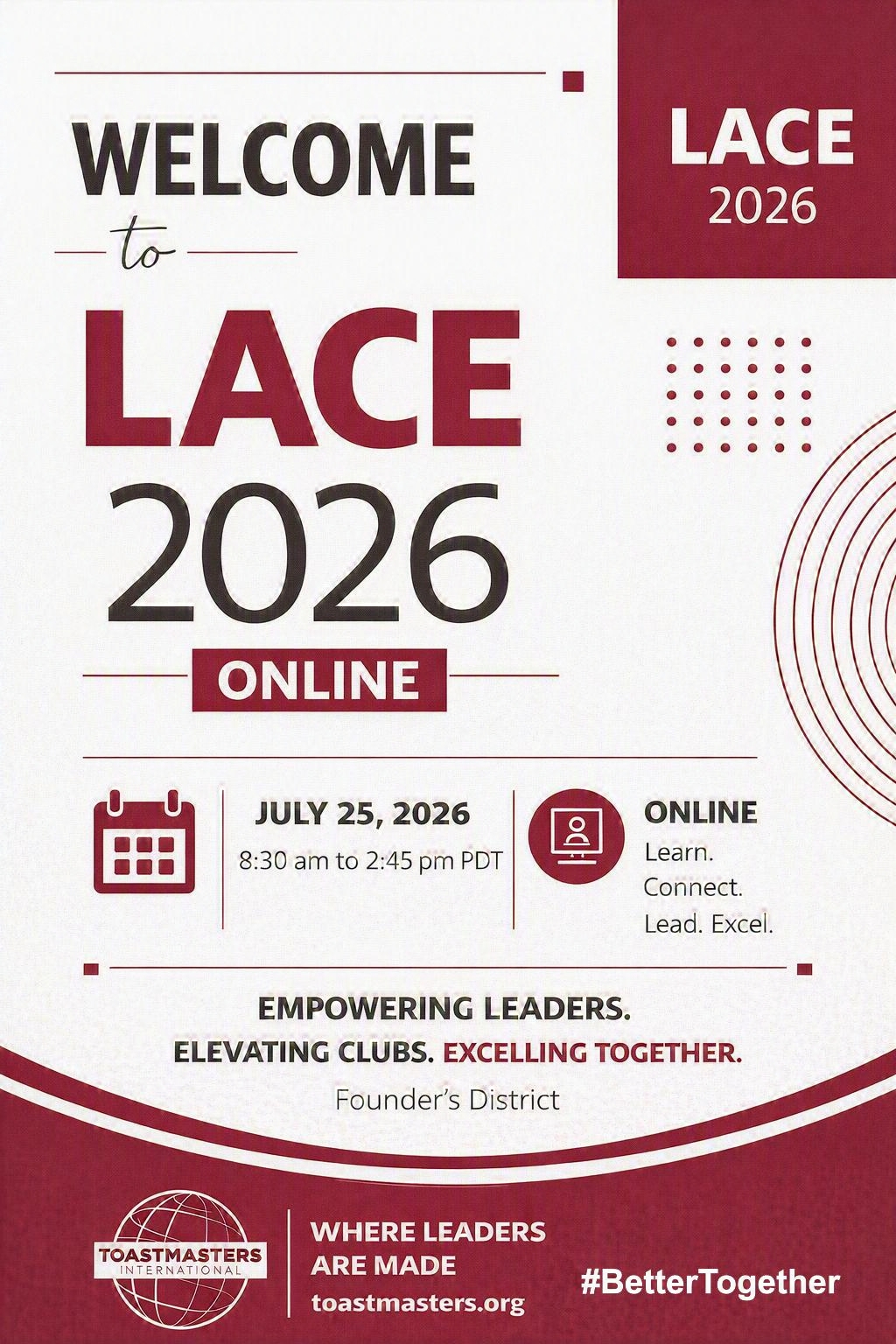 LACE ONLINE 2026
