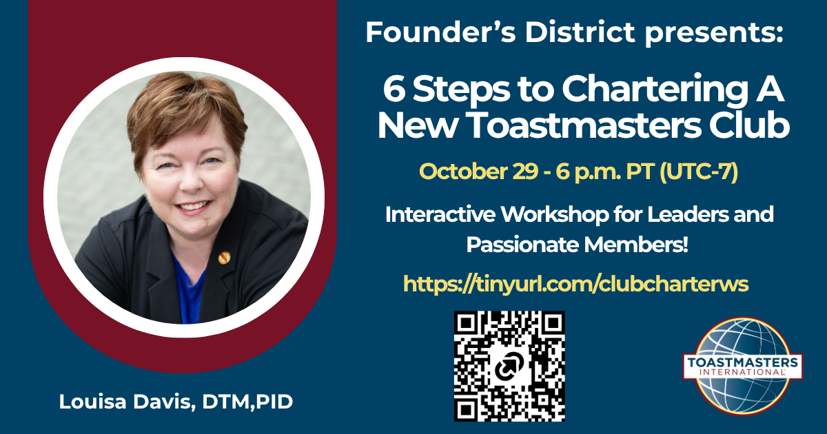 Six Steps to Chartering a Club Workshop